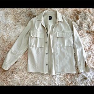 Zara Men’s - Creme button up - Small